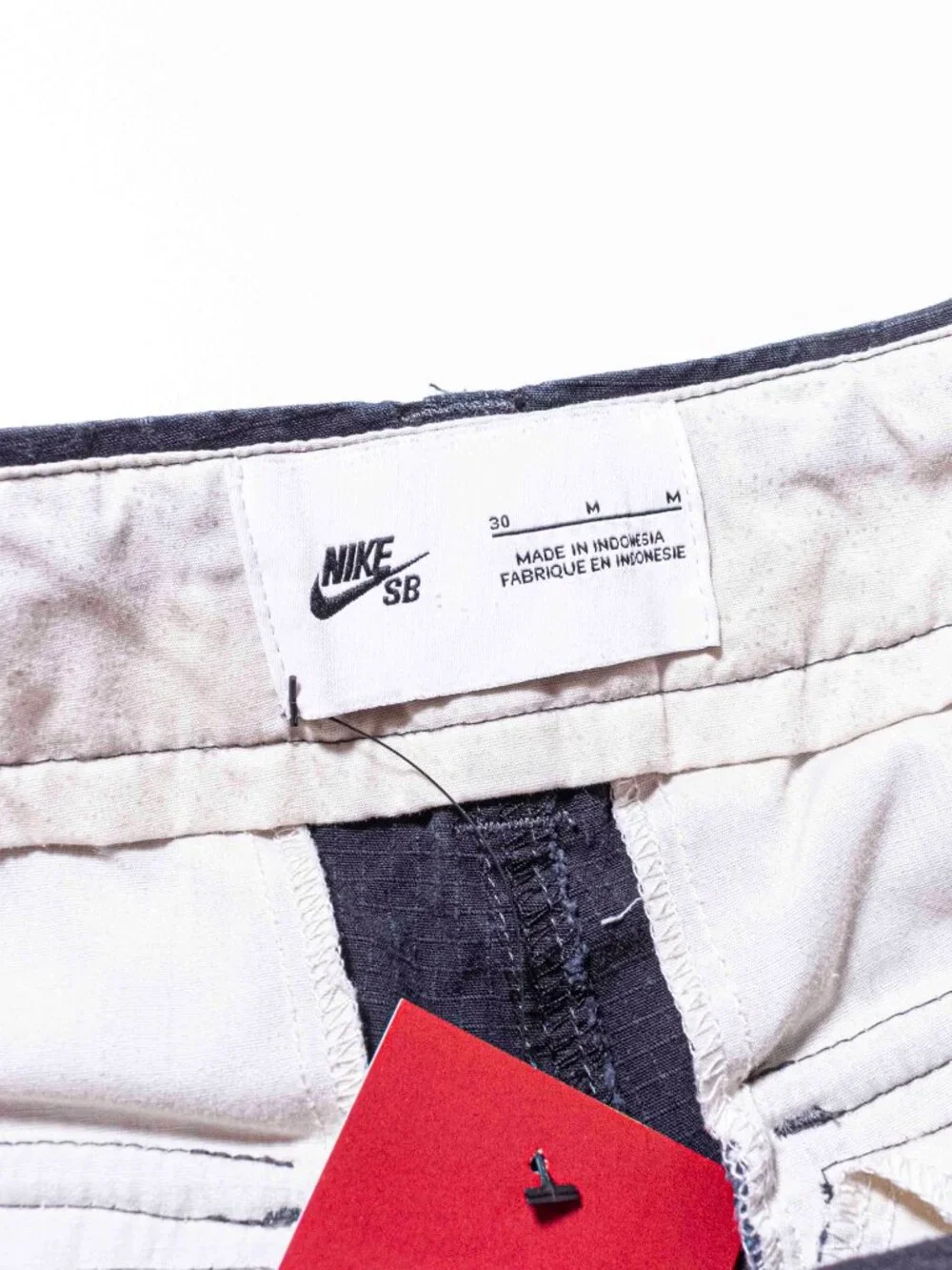 NIKE SB Kearny Cargo Pants Black Ripstop FD0401-010 Mens Medium Skate Streetwear